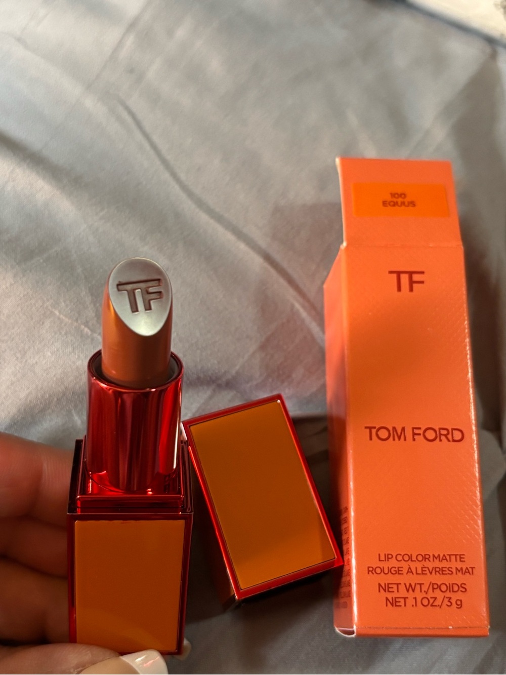 TOM FORD Lip Color Matte Lipstick – #100 Equus – 3g / 0.1 oz – New in Box